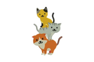 Cats Embroidery Design Review for Small Business Merch