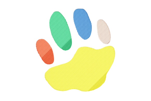Review: Colorful Kitten Paw Design for Merch