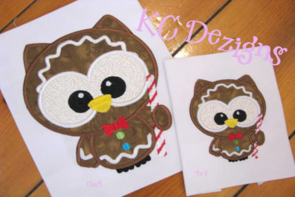 Review: Cute Christmas Owl with Candy Cane Design
