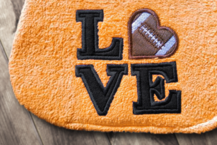 Review: LOVE Football Applique for Holiday Sales
