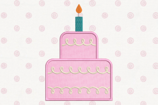 Review: Tiered Cake with Candle Applique for Business