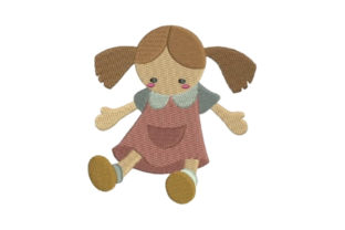 Review: Toy Doll in School Uniform for Holiday Crafts