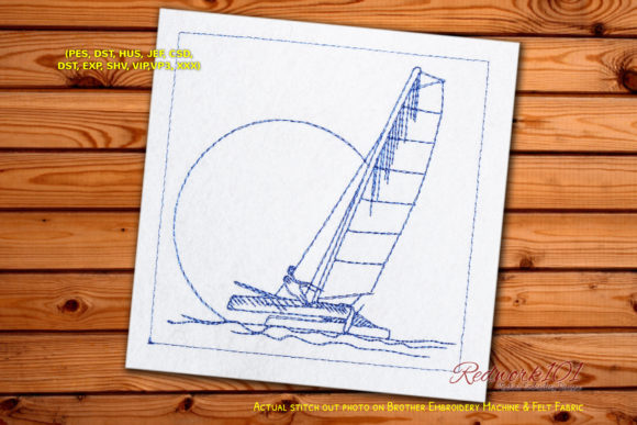 Reviewing Catamaran Boat Redwork for Real Projects