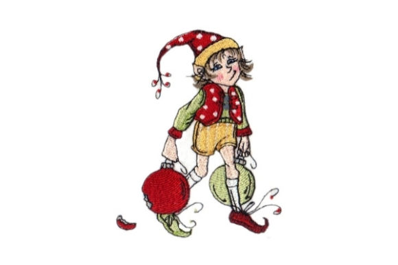 Sassy Oops Helper Elf: A Festive Embroidery Review